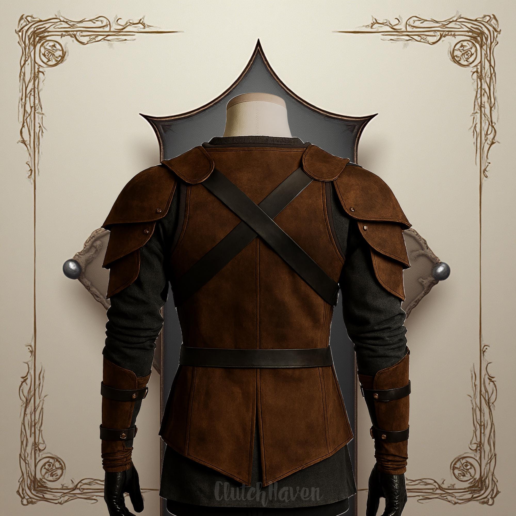 Shadow Guardian Leather Armor Set