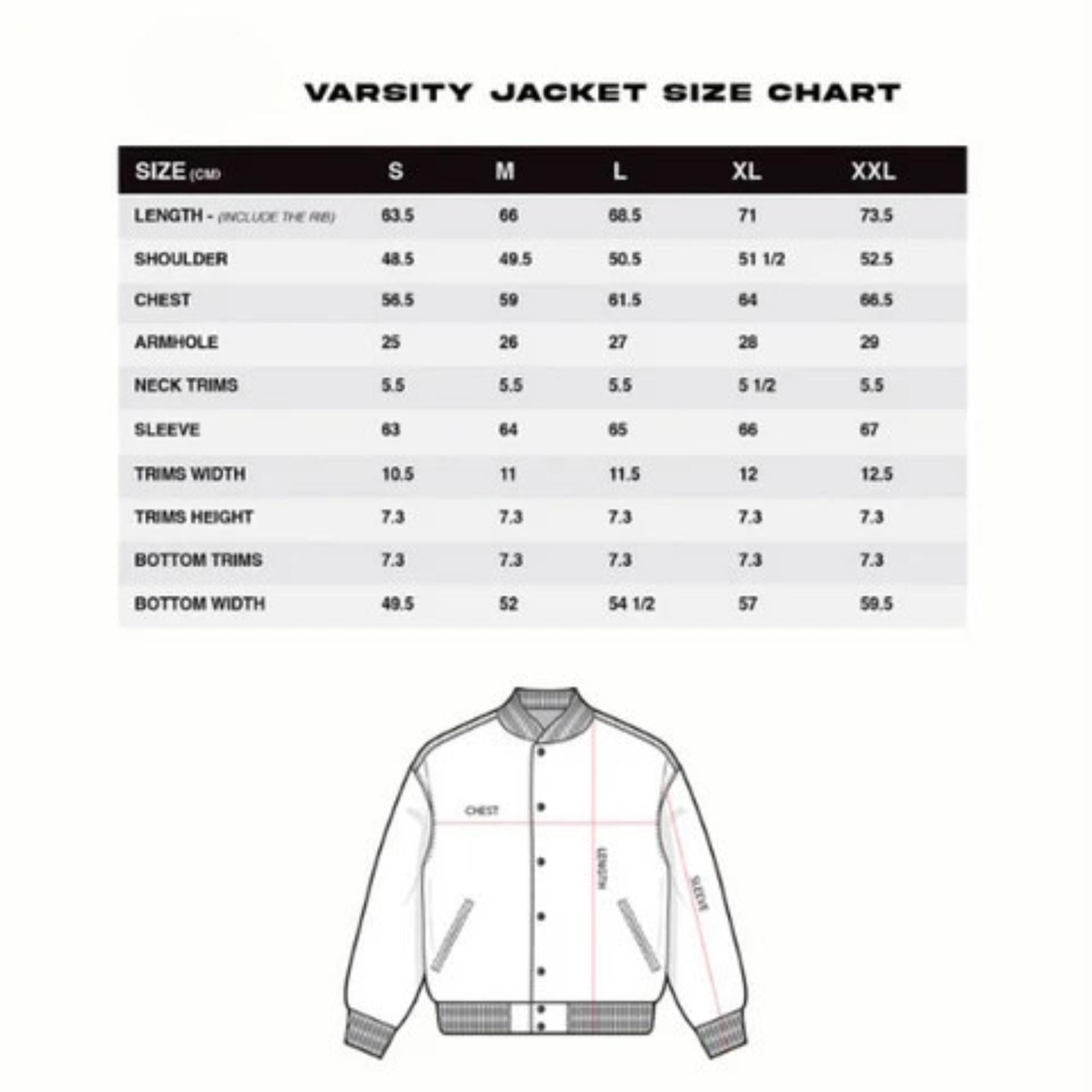 Premium Real Leather Brown Leather Varsity Jacket for Men